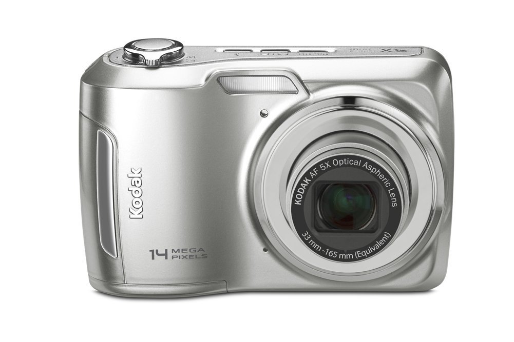 Kodak EasyShare C195 Digital Camera – Silver (14 MP,5x Optical Zoom 3.0 inch LCD)