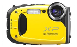 Fujifilm FinePix XP60 – Yellow (16.4MP, 5x Optical Zoom, Waterproof to 20ft/6m, Shockproof to 5ft/1.5m)